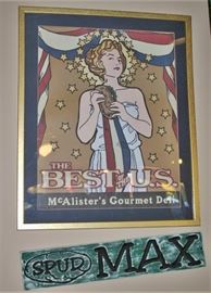 Pictures; Plaques; Sports Memorabilia