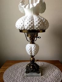 We Have Some Nice Lamps...Brass...Brushed Brass...Milk Glass...Even 2 Hanging Milk Glass Chandeliers!...