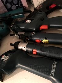 Some Power Tools...(note: these are missing the batteries. They're all like new. Batteries can be purchased at Lowes etc.) They Are Priced Accordingly...
