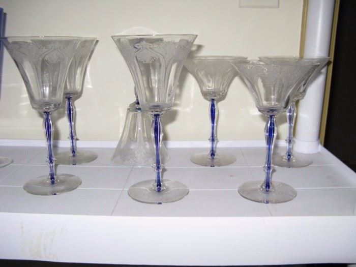 Morgantown 'Fairwin' Elegant Depression Glass