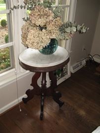 Victorian marble top table