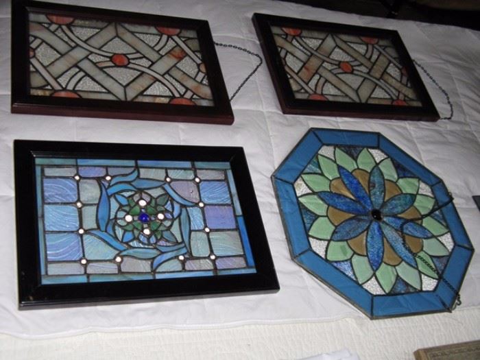Part of stained glass collection