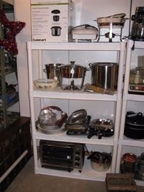 Good quality small appliances and cookware