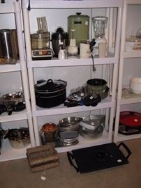 More good small appliances and cookware