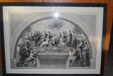 RAPHAEL'S PARNASSUS  ETCHING BY GIUSEPPE MARCUCCI