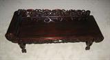 ANTIQUE BLACKWOOD CONCUBINE BED