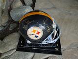77.  Signed Steel Curtain helmet – Asking:  $300