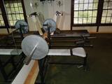 58.  Misc. gym equipment – professional scale, weight bench & weights, barbells, Precor treadmill, Pacific fitness machine, Schwinn recumbent bike, Proform glide – Asking:  $15 - $350