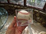 47.  Signed Mickey Mantle baseball – Asking  $250