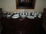 48.  Lenox – Vintage Jewel china service for twelve with serving pieces and coffee pot – Asking:  $850

2.  Fremarc buffet/server 66" long and 18" wide (original cost = $3400+) Asking:  $895
