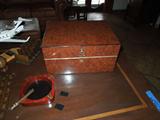 55.  Canadian Humidor and forty cigars – 20” x 15” x 10” – Asking:  $895