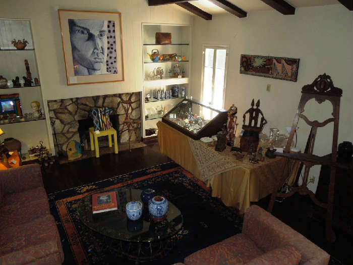 PAUL CARPENTER  "SELF PORTRAIT" #10   1987   pastel on paper
PROVENANCE:  Koslow Rayl Fine Art
frame by S K Josefsberg