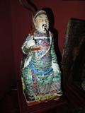 ANTIQUE CHINESE EMPEROR LAMP - CHIING DYNASTY
