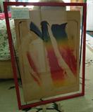 PAUL JENKINS LITHO 
PROVENANCE:  THE WINTER TREE GRAPHICS 1976