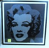 Marilyn Monroe print after Andy Warhol (Gray)
