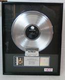 Cher Platinum record