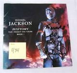 SIGNED MICHAEL JACKSON - BOOK I