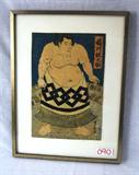 Sumo Wrestler by Toyokuni II 