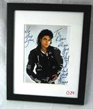 MICHAEL JACKSON SIGNED PHOTOGRAPH