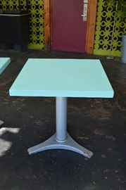 Metal Top & Metal Base Patio Table