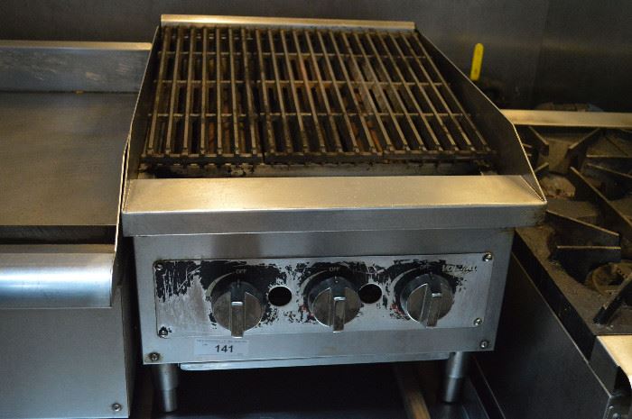 GAS GRILL, 18"