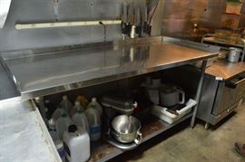 Stainless Steel Top Table