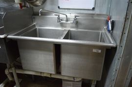 Double Stainless Steel Sink