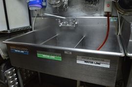Triple Stainless Steel Sink