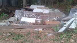 wood and even some marble slabs