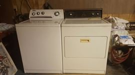 Washer and Dryer