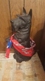 Scotty Terrier Cast Iron Doorstoper