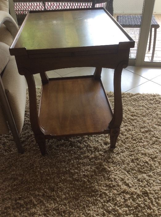 Mid century end table