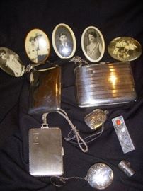 Sterling purses, celluloid pocket mirrors