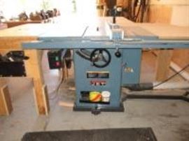 Jet 10" Tilting Arbor Saw with Guides and Table - Model JTAS10 X-5 / 1LFR