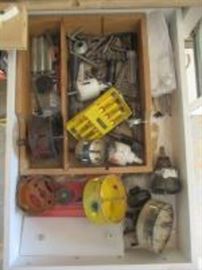 Contents of Drawer - Assorted Tools