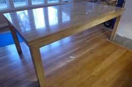 Travertine Marble Look Designer Dining Table!  