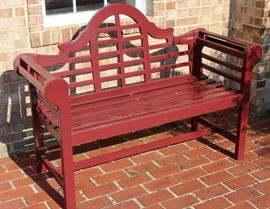 Lutyens Garden Bench

Classic, elegant and well built. From a classic design by Edwin Lutyen “Sir Edwin Landseer Lutyen (29 March 1869 – 1 January 1944) was a British architect known for imaginatively adapting traditional architectural styles to the requirements of his era.

Measures 39"tall x 54"wide x 29"deep.