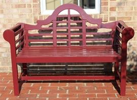 Lutyens Garden Bench

Classic, elegant and well built. From a classic design by Edwin Lutyen “Sir Edwin Landseer Lutyen (29 March 1869 – 1 January 1944) was a British architect known for imaginatively adapting traditional architectural styles to the requirements of his era.

Measures 39"tall x 54"wide x 29"deep.