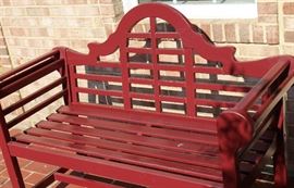 Lutyens Garden Bench

Classic, elegant and well built. From a classic design by Edwin Lutyen “Sir Edwin Landseer Lutyen (29 March 1869 – 1 January 1944) was a British architect known for imaginatively adapting traditional architectural styles to the requirements of his era.

Measures 39"tall x 54"wide x 29"deep.