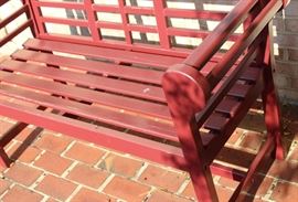 Lutyens Garden Bench

Classic, elegant and well built. From a classic design by Edwin Lutyen “Sir Edwin Landseer Lutyen (29 March 1869 – 1 January 1944) was a British architect known for imaginatively adapting traditional architectural styles to the requirements of his era.

Measures 39"tall x 54"wide x 29"deep.