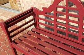 Lutyens Garden Bench

Classic, elegant and well built. From a classic design by Edwin Lutyen “Sir Edwin Landseer Lutyen (29 March 1869 – 1 January 1944) was a British architect known for imaginatively adapting traditional architectural styles to the requirements of his era.

Measures 39"tall x 54"wide x 29"deep.