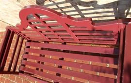 Lutyens Garden Bench

Classic, elegant and well built. From a classic design by Edwin Lutyen “Sir Edwin Landseer Lutyen (29 March 1869 – 1 January 1944) was a British architect known for imaginatively adapting traditional architectural styles to the requirements of his era.

Measures 39"tall x 54"wide x 29"deep.