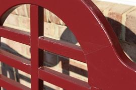 Lutyens Garden Bench

Classic, elegant and well built. From a classic design by Edwin Lutyen “Sir Edwin Landseer Lutyen (29 March 1869 – 1 January 1944) was a British architect known for imaginatively adapting traditional architectural styles to the requirements of his era.

Measures 39"tall x 54"wide x 29"deep.