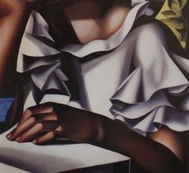 Tamara De Lempicka - Jeune Fille A La Fenetre

Framed fine art reproduction. Frame measures 37" x 28". 