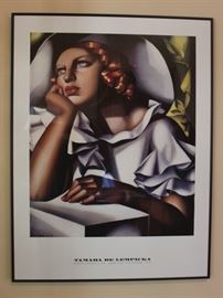 Tamara De Lempicka - Jeune Fille A La Fenetre

Framed fine art reproduction. Frame measures 37" x 28". 