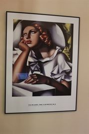Tamara De Lempicka - Jeune Fille A La Fenetre

Framed fine art reproduction. Frame measures 37" x 28". 