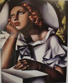 Tamara De Lempicka - Jeune Fille A La Fenetre

Framed fine art reproduction. Frame measures 37" x 28". 