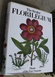 The Besler Florilegium: Plants of the Four Seasons

Very big, very heavy and in excellect condition. Published by Abrams. Printed in Italy. Copyright 1987.
English translation Copyright 1989. Covers plants from all four seasons, trees and shrubs etc. Beautifully detailed illustration. Comes with hardcover sleeve. 