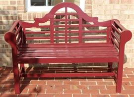 Lutyens Garden Bench

Classic, elegant and well built. From a classic design by Edwin Lutyen “Sir Edwin Landseer Lutyen (29 March 1869 – 1 January 1944) was a British architect known for imaginatively adapting traditional architectural styles to the requirements of his era.

Measures 39"tall x 54"wide x 29"deep.