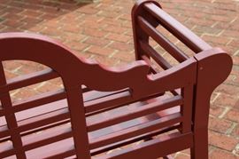 Lutyens Garden Bench

Classic, elegant and well built. From a classic design by Edwin Lutyen “Sir Edwin Landseer Lutyen (29 March 1869 – 1 January 1944) was a British architect known for imaginatively adapting traditional architectural styles to the requirements of his era.

Measures 39"tall x 54"wide x 29"deep.